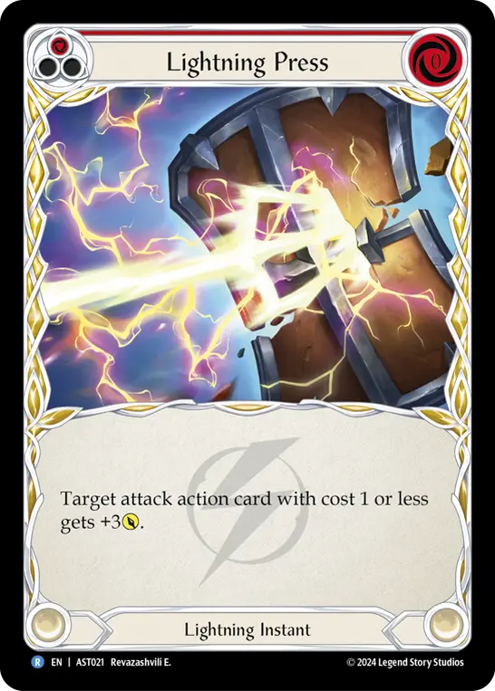 Lightning Press RED AST021 - Armory Deck - Aurora, Shooting Star - Flesh and blood card