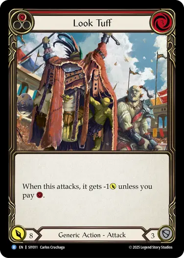 Look Tuff SIY011 - Silver Age Chapter 1 - Iyslander - Flesh and blood card