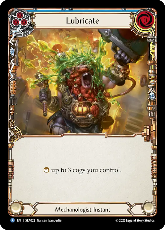 Lubricate BLUE SEA022 - High Seas - Flesh and blood card
