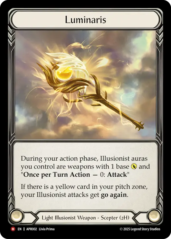 Luminaris APR002 - Armory Deck Legends - Prism Sculptor of Arc Light - Flesh and blood card