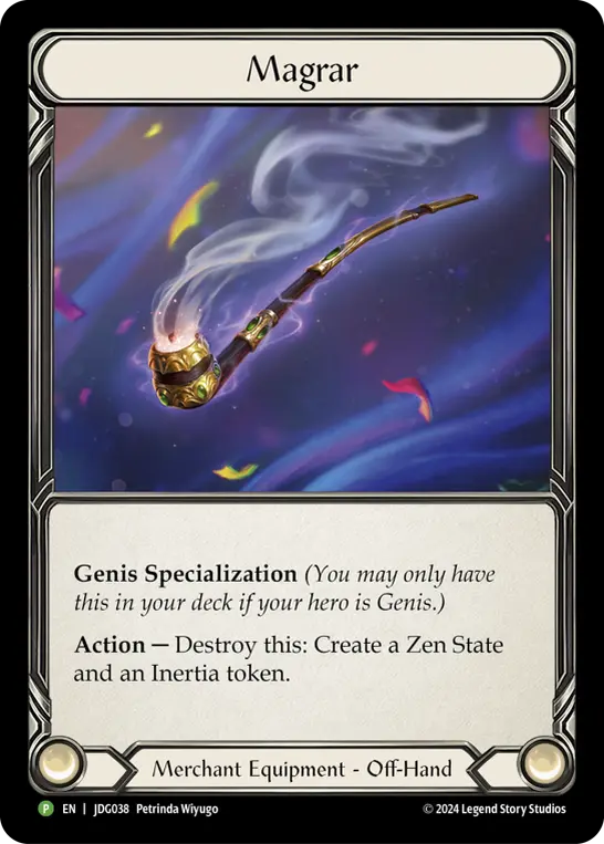 Magrar JDG038-CF - Judge Pack 6 - Flesh and blood card