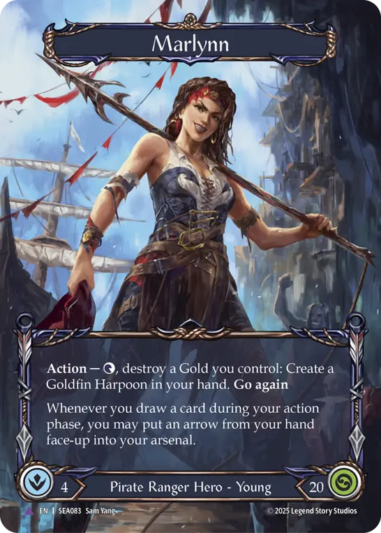 Marlynn SEA083-MV - High Seas - Flesh and blood card