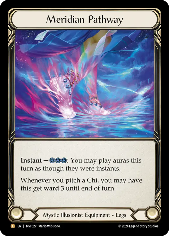 Meridian Pathway MST027-RF - Part the Mistveil - Flesh and blood card