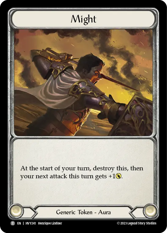 Might HVY241 - Heavy Hitters - Flesh and blood card