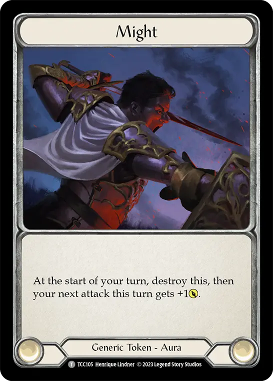 Might TCC105 - Round the Table: TCC x LSS - Flesh and blood card