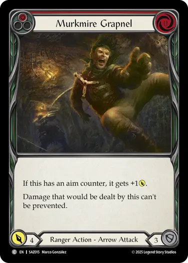 Murkmire Grapnel SAZ015 - Silver Age Chapter 2 - Azalea - Flesh and blood card