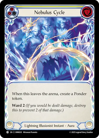 Nebulus Cycle OMN035 - Omens of the Third Age - Flesh and blood card