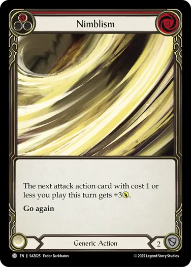 Nimblism SAZ025 - Silver Age Chapter 2 - Azalea - Flesh and blood card