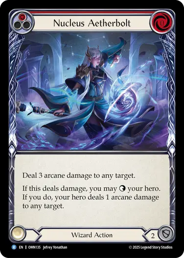 Nucleus Aetherbolt OMN135 - Omens of the Third Age - Flesh and blood card