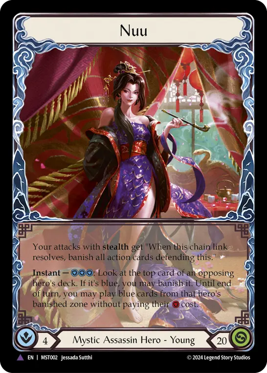 Nuu MST002-MV - Part the Mistveil - Flesh and blood card