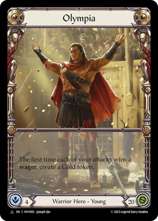 Olympia HVY093-MV - Heavy Hitters - Flesh and blood card