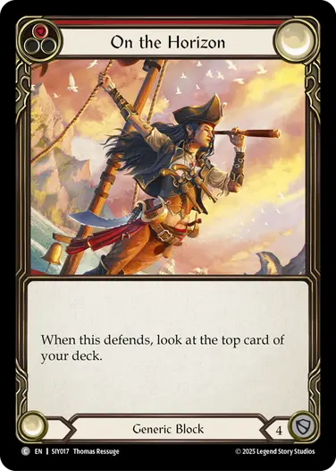 On the Horizon SIY017 - Silver Age Chapter 1 - Iyslander - Flesh and blood card