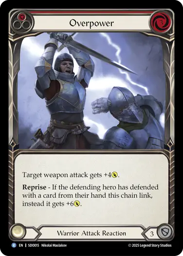 Overpower SDO015 - Silver Age Chapter 2 - Dorinthea - Flesh and blood card
