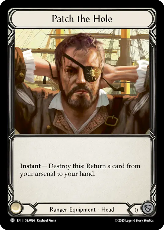 Patch the Hole SEA096-TP - High Seas - Treasure Pack - Flesh and blood card