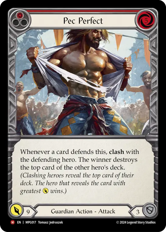 Pec Perfect RED MPG017 - Mastery Pack Guardian - Flesh and blood card