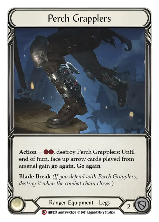 Perch Grapplers 1HP227 - History Pack 1 - Flesh and blood card