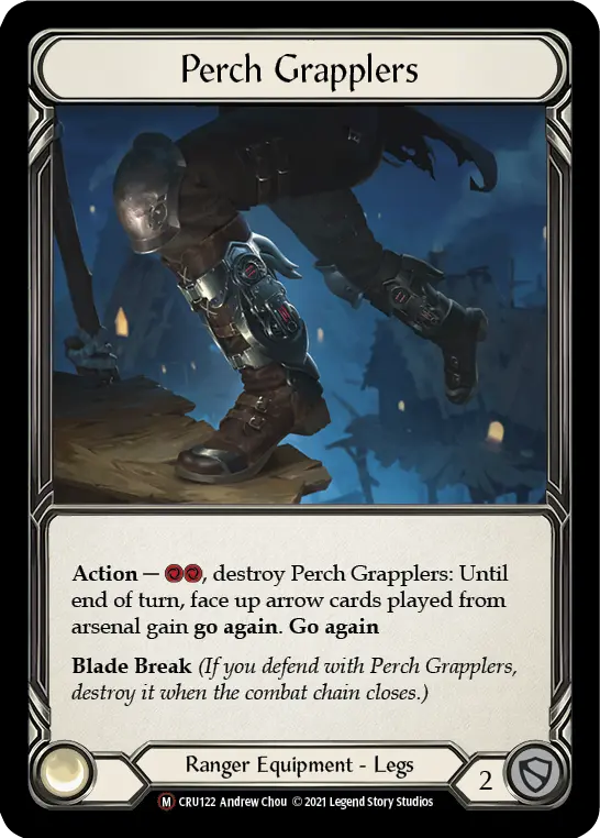 Perch Grapplers U-CRU122-RF - Crucible of War - Unlimited - Flesh and blood card