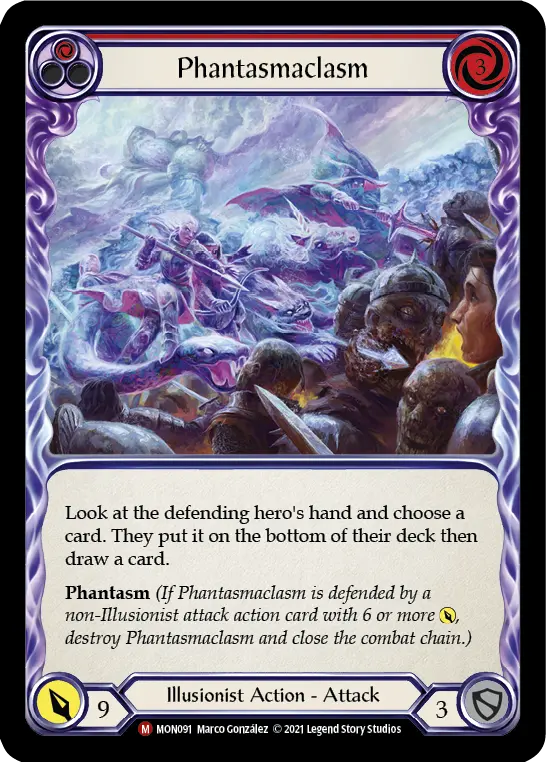 Phantasmaclasm RED MON091 - Monarch - Flesh and blood card