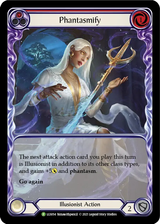 Phantasmify RED LGS054-RF - Armory - Season 4 - Flesh and blood card