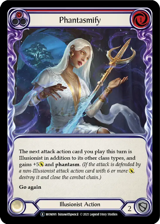 Phantasmify RED U-MON095-RF - Monarch - Unlimited - Flesh and blood card