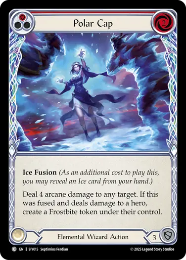 Polar Cap SIY015 - Silver Age Chapter 1 - Iyslander - Flesh and blood card