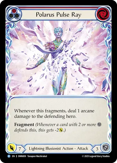 Polarus Pulse Ray OMN009 - Omens of the Third Age - Flesh and blood card