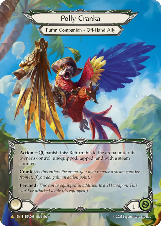 Polly Cranka SEA003-TP - High Seas - Treasure Pack - Flesh and blood card