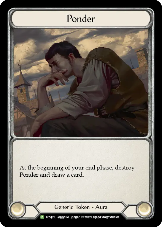 Ponder LGS128-CF - Pre-release - Outsiders - Flesh and blood card