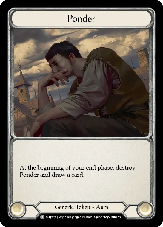 Ponder OUT237 - Outsiders - Flesh and blood card