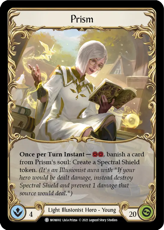 Prism MON002 - Monarch - Flesh and blood card