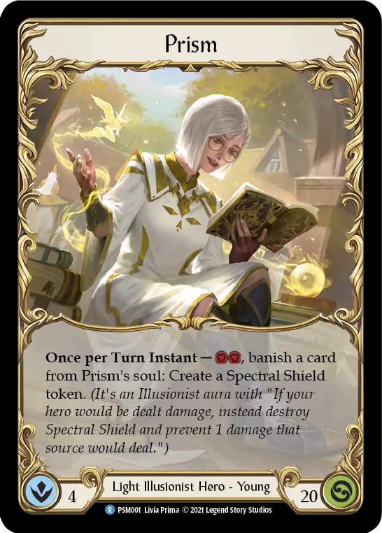 Prism PSM001-RF - Prism - Blitz Deck - Flesh and blood card