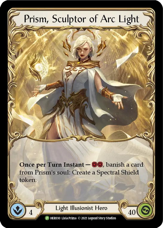 Prism, Sculptor of Arc Light HER030-CF - Road to Nationals - 2021 - Flesh and blood card