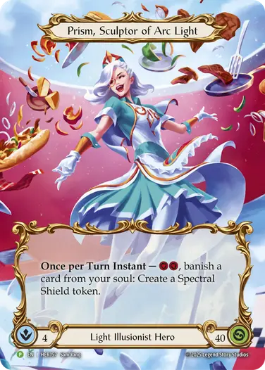 Prism, Sculptor of Arc Light HER157-RF - World Championship - 2025 - Flesh and blood card