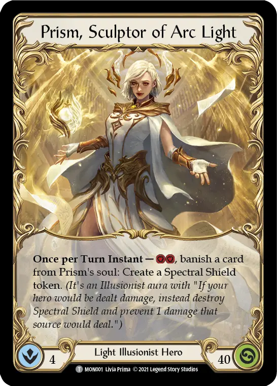 Prism, Sculptor of Arc Light MON001 - Monarch - Flesh and blood card