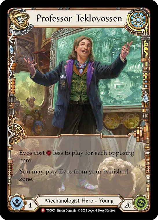 Professor Teklovossen TCC001-RF - Round the Table: TCC x LSS - Flesh and blood card