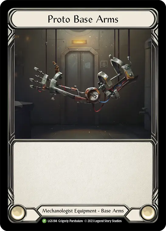 Proto Base Arms LGS184-CF - Pre-release - Bright Lights - Flesh and blood card