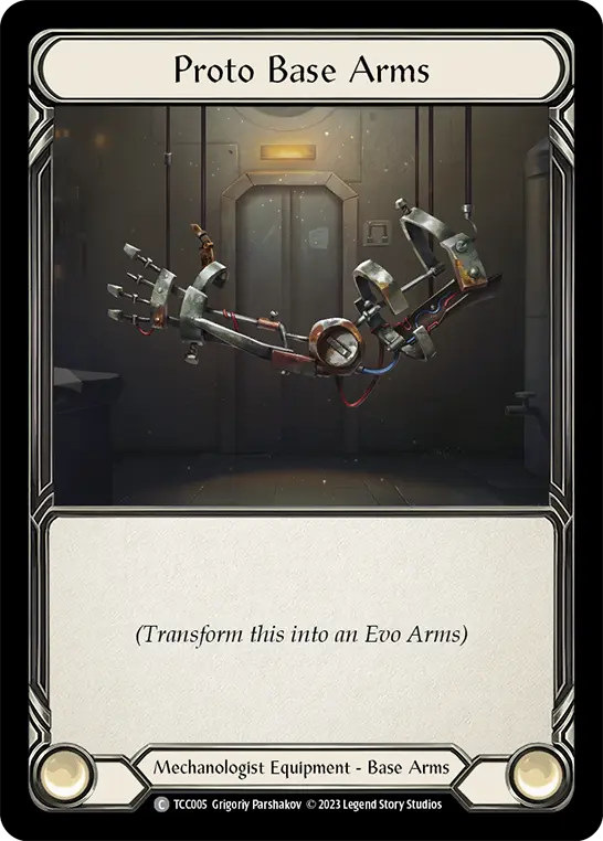 Proto Base Arms TCC005 - Round the Table: TCC x LSS - Flesh and blood card
