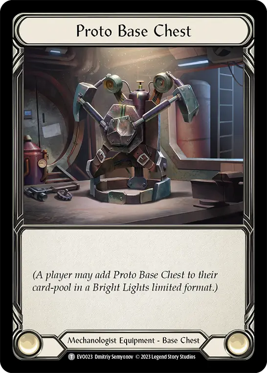 Proto Base Chest EVO023 - Bright Lights - Flesh and blood card