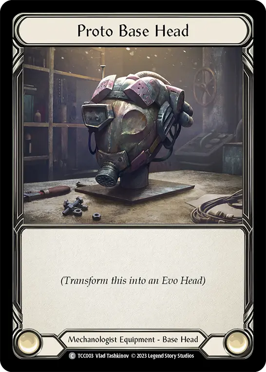 Proto Base Head TCC003 - Round the Table: TCC x LSS - Flesh and blood card