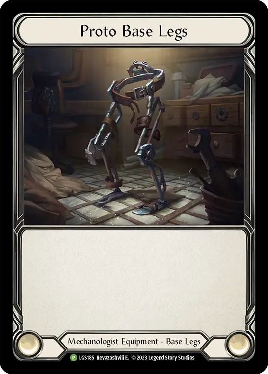 Proto Base Legs LGS185-CF - Pre-release - Bright Lights - Flesh and blood card