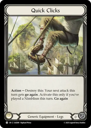 Quick Clicks SAZ009 - Silver Age Chapter 2 - Azalea - Flesh and blood card