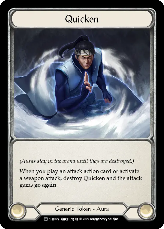 Quicken 1HT027 - Dorinthea - Blitz Deck - Flesh and blood card