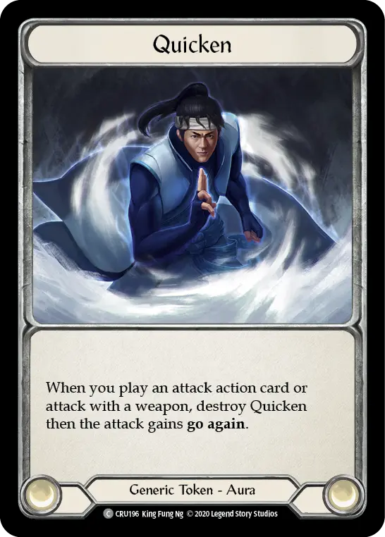 Quicken CRU196-RF - Crucible of War - Flesh and blood card