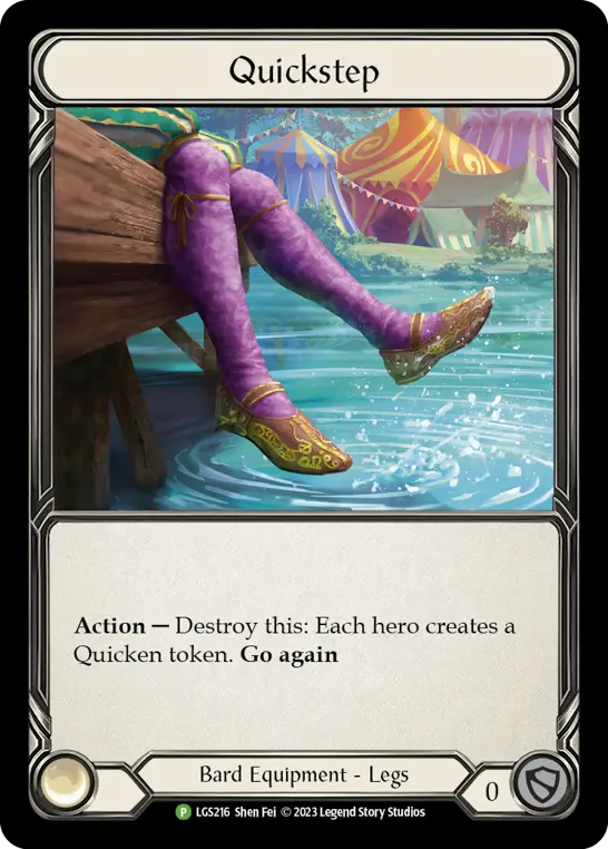 Quickstep LGS216-RF - Social Play Kit - Melody - Flesh and blood card
