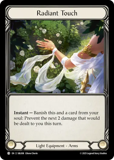 Radiant Touch SBL008 - Silver Age Chapter 3 - Boltyn - Flesh and blood card