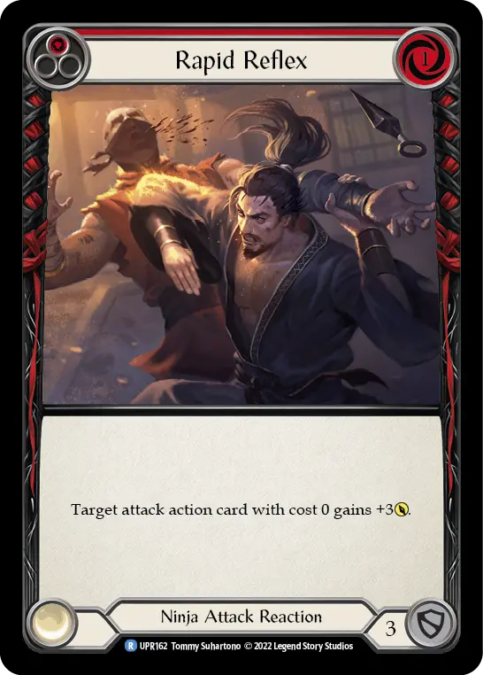 Rapid Reflex RED UPR162 - Uprising - Flesh and blood card