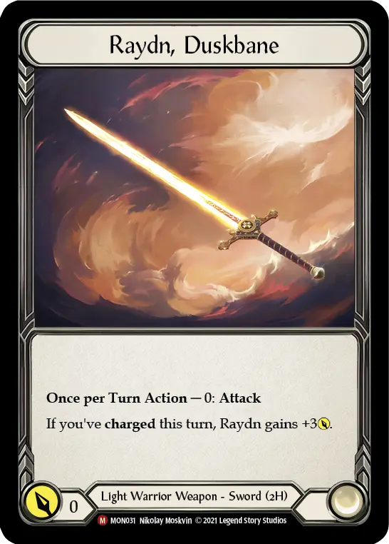 Raydn, Duskbane MON031 - Monarch - Flesh and blood card