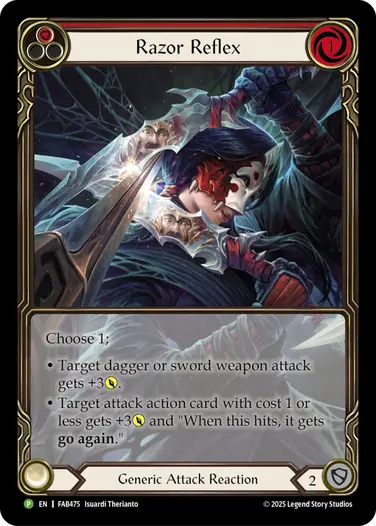 Razor Reflex FAB475-RF - Calling - Omens of the Third Age - Flesh and blood card