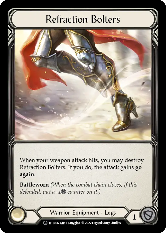Refraction Bolters 1HT006 - Dorinthea - Blitz Deck - Flesh and blood card