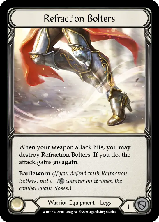 Refraction Bolters WTR117 - Welcome to Rathe - Flesh and blood card